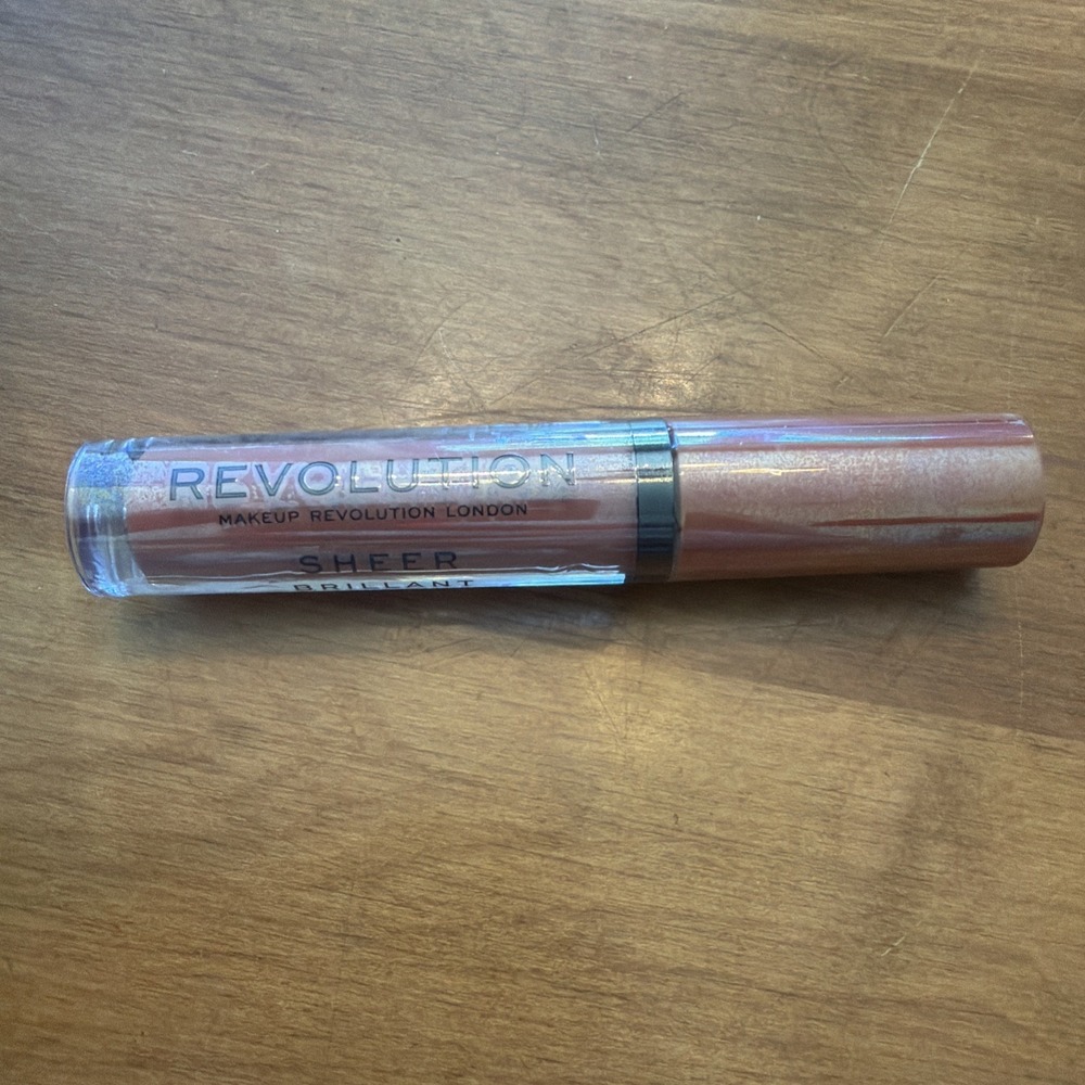 NEW Revolution Sheer Brilliant Lip Gloss,‎ Sheer Attraction #105